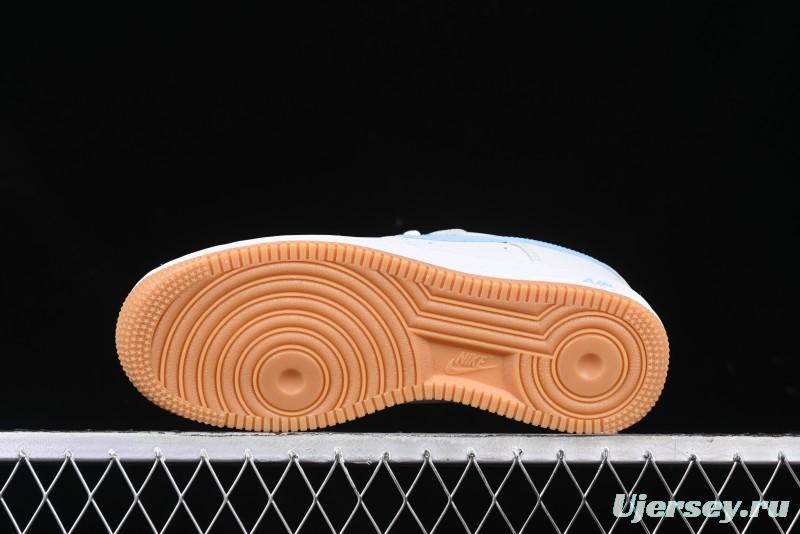 Nike Air Force 1 '07 Low Light Blue Casual Sneakers - 315122-102