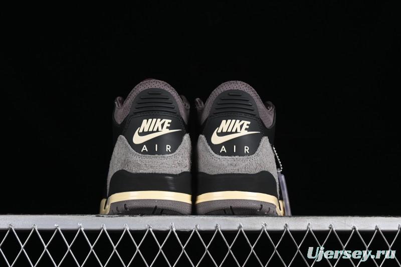 Nike A Ma Maniere x Air Jordan 3 Retro Black Sneakers - FZ4811-001