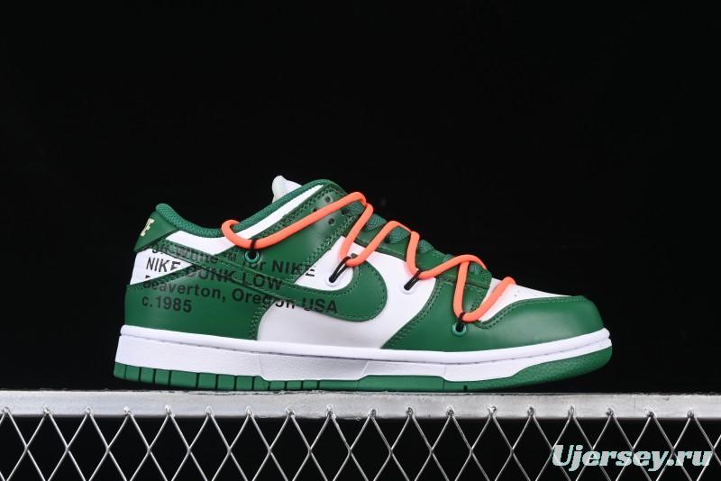 Off-White x Futura x Nike Dunk Low OW Collaboration Sneakers - CT0856-100