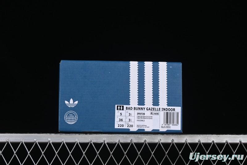 Adidas Originals Gazelle Indoor Retro Casual Slip-Resistant Wear-Resistant Low-Top Sneakers - IF9735