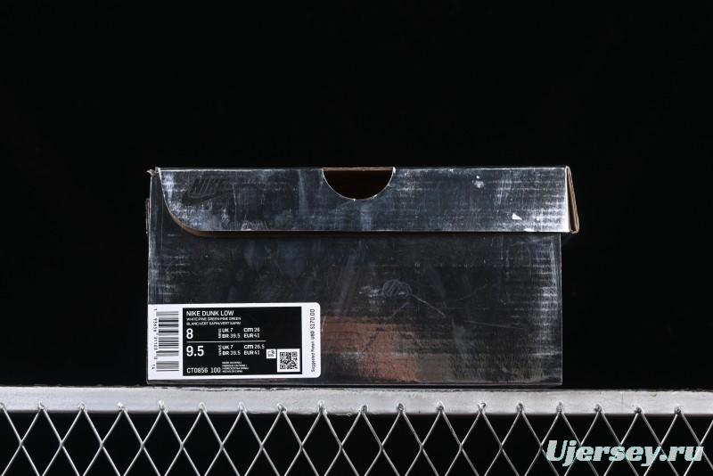 Off-White x Futura x Nike Dunk Low OW Collaboration Sneakers - CT0856-100