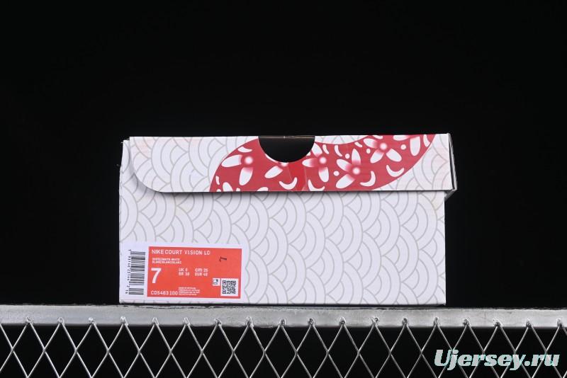 Nike Court Vision Lo 2025 Year of the Snake Theme Campus Casual Sneakers - CD5463-100