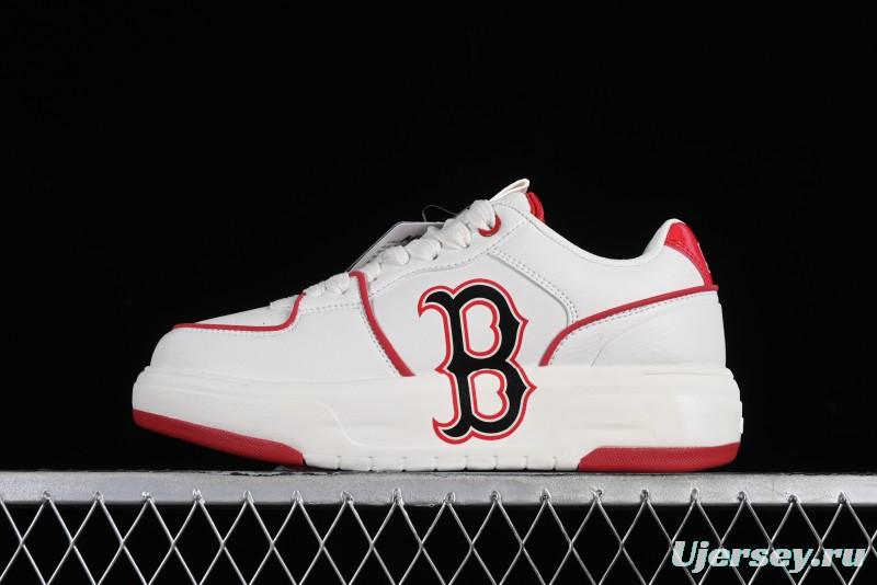MLB Chunky Liner Basic New York Yankees Thick Sole Casual Sneakers with 6cm Height Increase - 3ASXCA12N43RDS