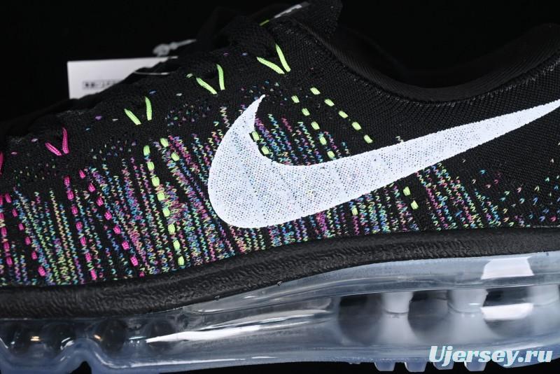 Nike Air Max Flyknit 2014 Running Shoes with Full-Length Air Cushion - 620469-015