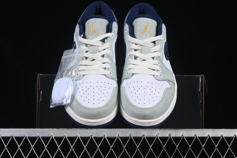 Nike Air Jordan 1 Low "Canadian Tuxedo" Basketball Shoes - IH0648-141
