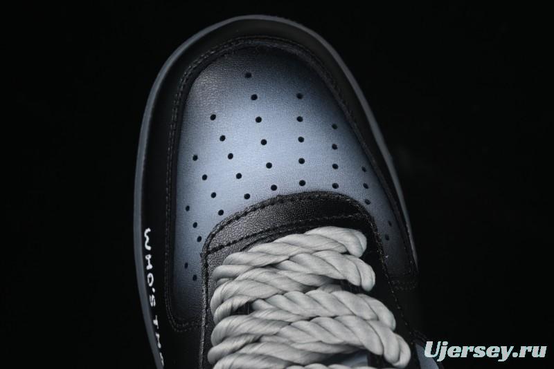 Nike Air Force 1'07 Low Gradient Skeleton Casual Sneakers - YD2425-110