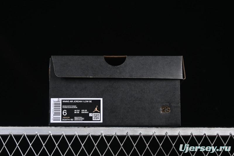 Nike Air Jordan 1 Low AJ1 Mocha Pink Casual Lifestyle Sneakers - DC0774-182