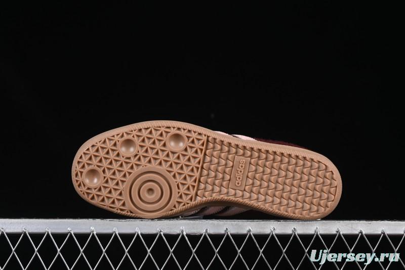 Adidas Samba OG Casual Sneakers with Classic Trefoil Logo - JP5330