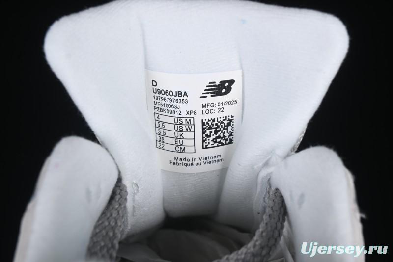 New Balance NB9060 Series Retro Casual Running Shoes with ABZORB Cushioning - U9060JBA