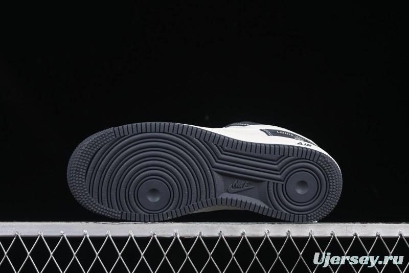 Nike Air Force 1 '07 Low LV Collaboration Beige Print Casual Sneakers - CS5288-002