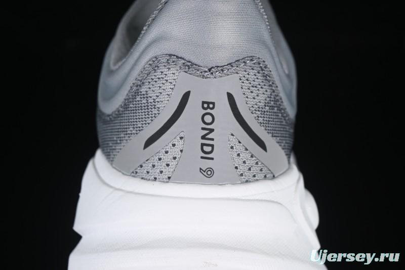 HOKA ONE ONE Bondi 9 Knit Lightweight Casual Running Shoes - 1162011 GCTC