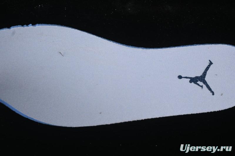 Nike Air Jordan 1 Low AJ1 Casual Sneakers with Cream and Blue Accents - 553558-146