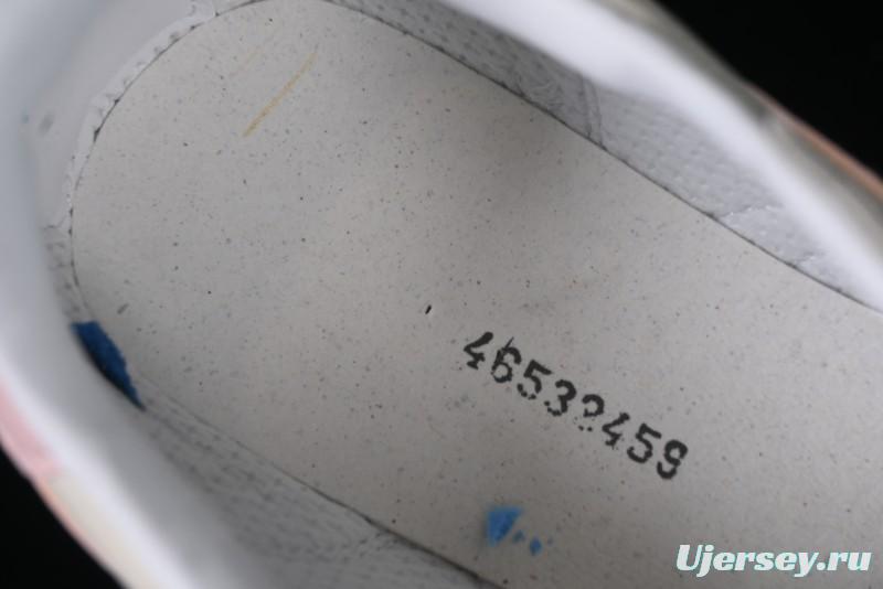 Asics Vintage-Style Sneakers - Soft Pink & Neutral Beige