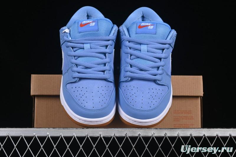 Nike SB Dunk Low Pro ISO University Blue Low-Top Skate Shoes - FJ1674-401