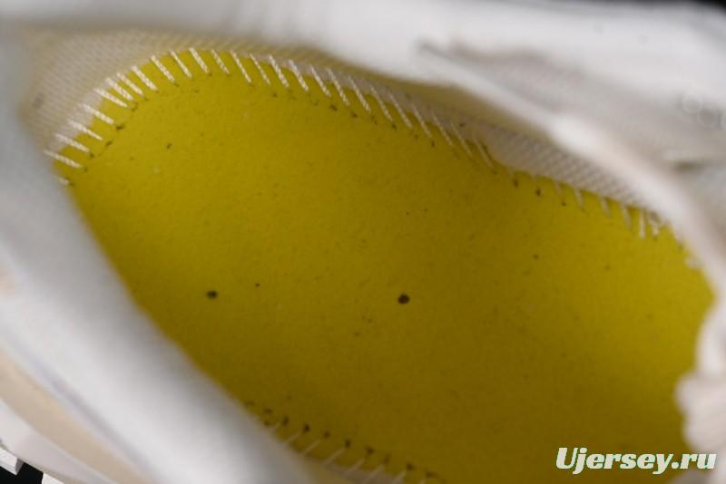 Men's Chunky Trail-Inspired Sneakers - Beige & White