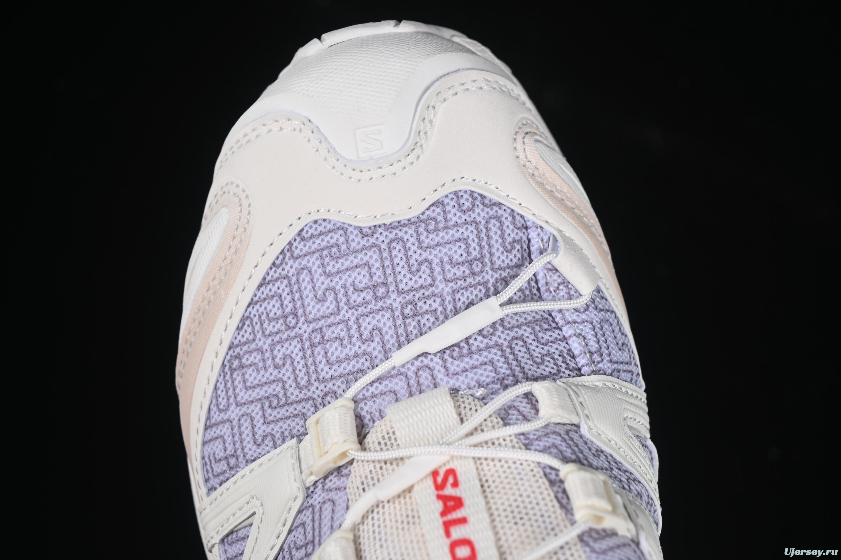 Salomon XT-Wings 2 Trail Running Shoes – Cream & Lavender Edition
