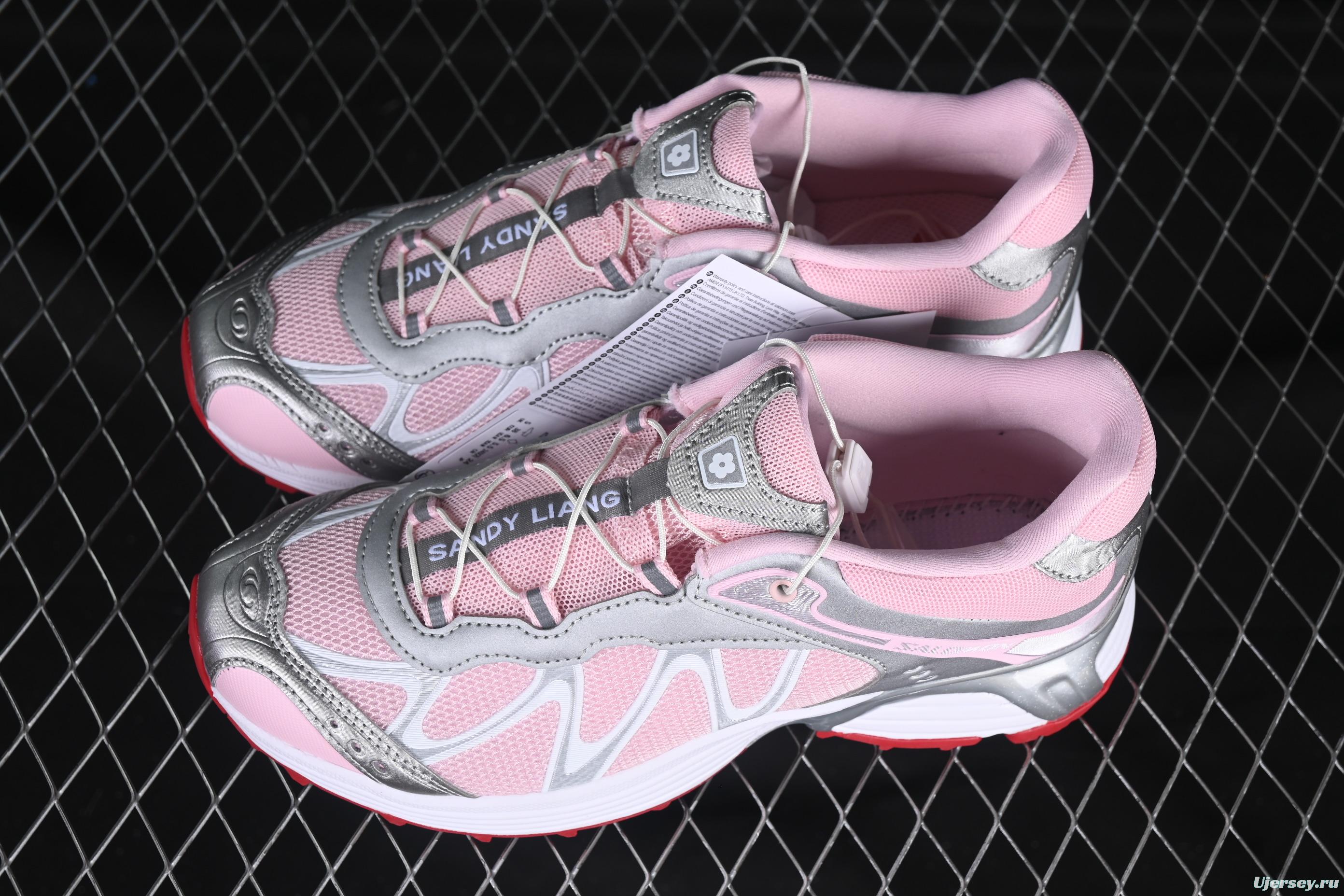 Salomon Women's XT-Wings 2 Trail Running Shoes - Pink/Silver