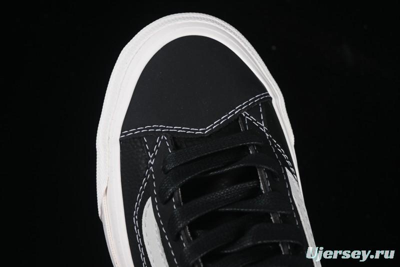 Vans Old Skool 36 Low-Top Retro Skate Shoes - VN000D57BLK