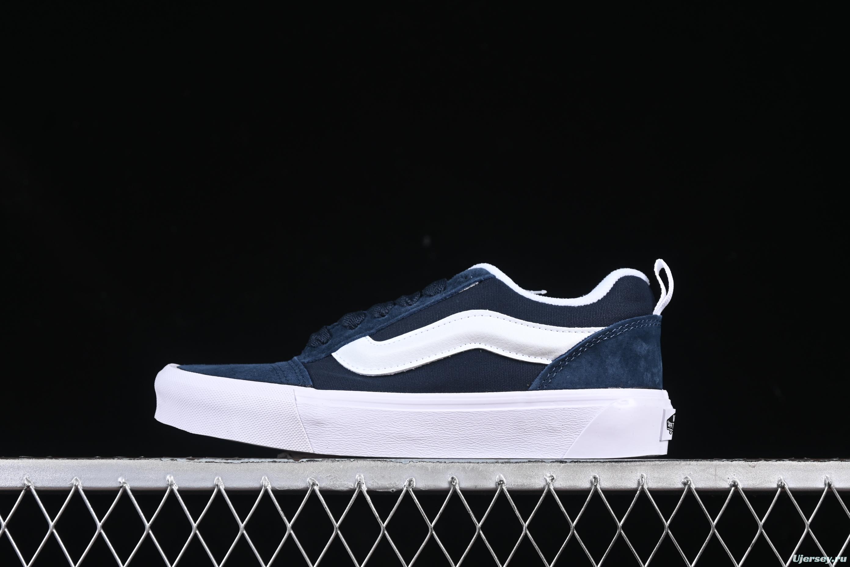 Vans Old Skool Pro Navy/White Skate Shoes