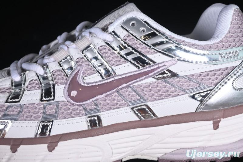 Nike P-6000 Metallic Chrome Runner - Sleek & Stylish Performance Sneakers