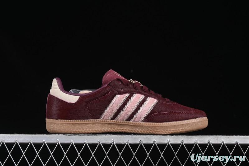Adidas Samba OG Casual Sneakers with Classic Trefoil Logo - JP5330