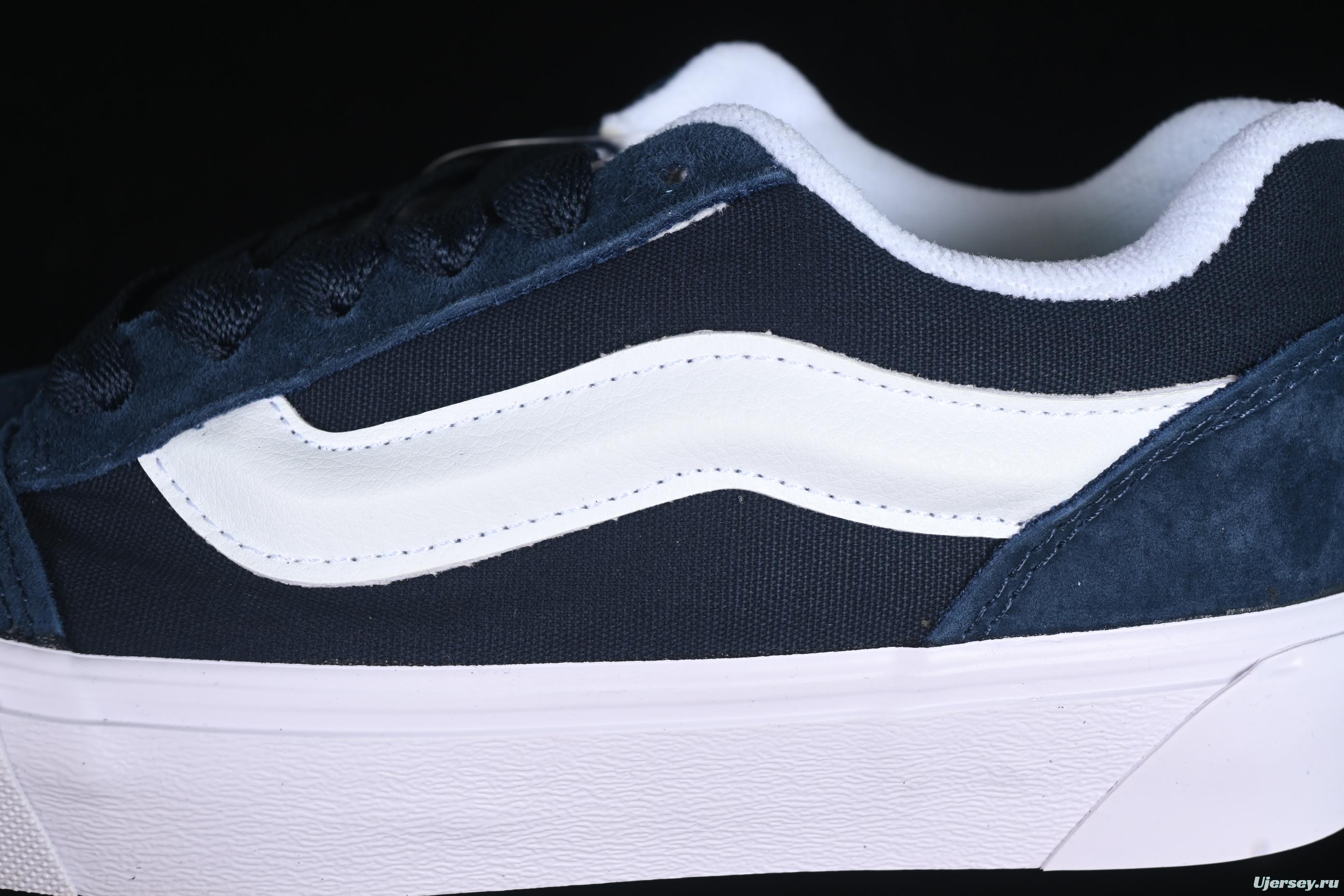 Vans Old Skool Pro Navy/White Skate Shoes