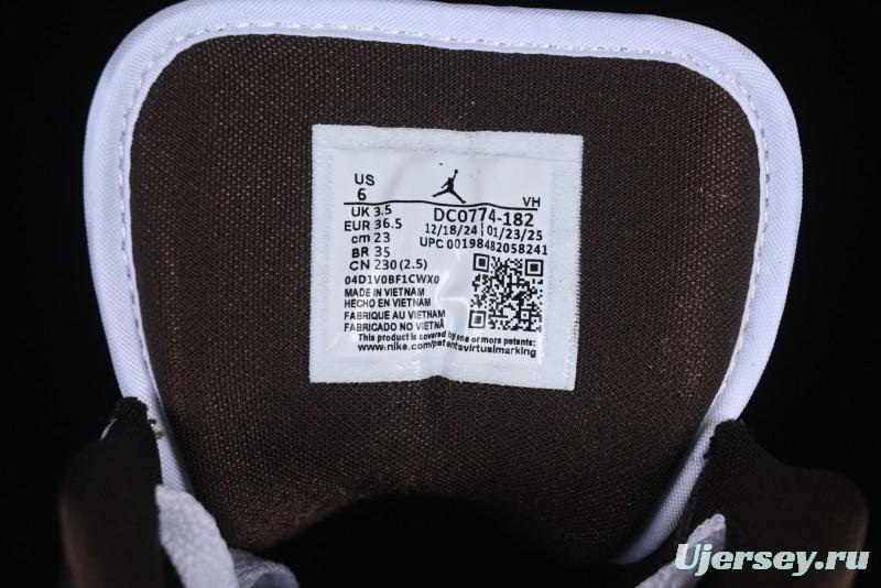 Nike Air Jordan 1 Low AJ1 Mocha Pink Casual Lifestyle Sneakers - DC0774-182