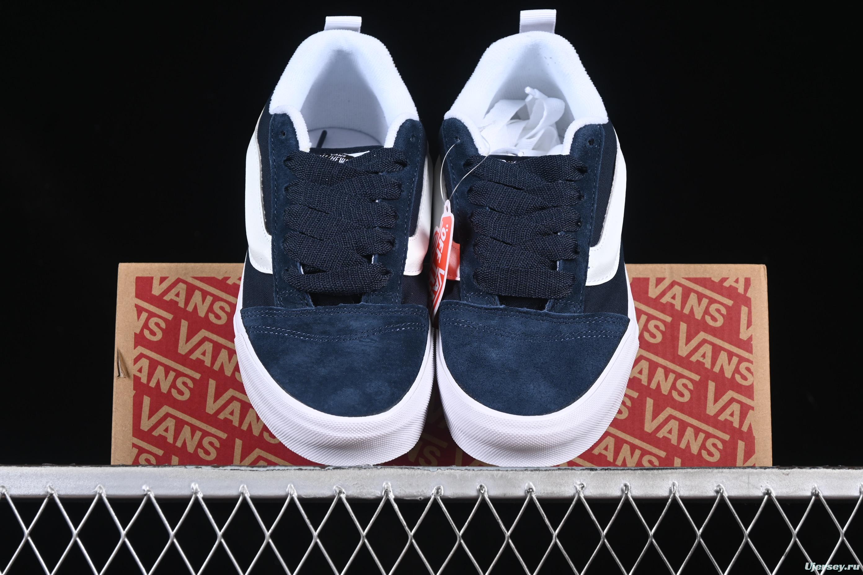 Vans Old Skool Pro Navy/White Skate Shoes