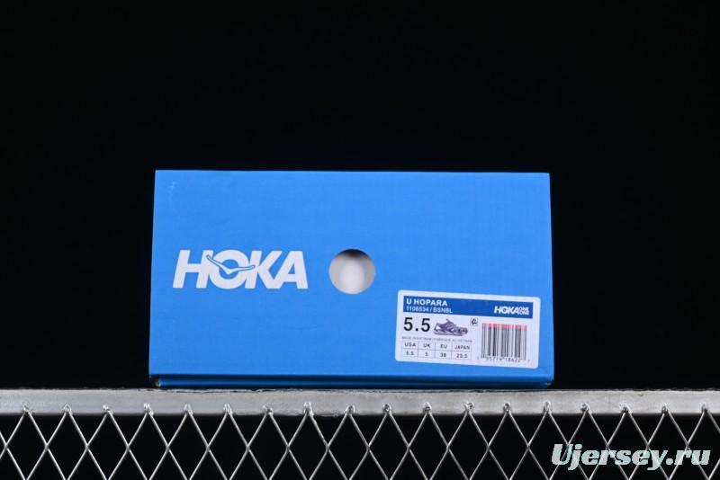 Hoka One One Hopara Outdoor Functional Mountain Sandals with Rugged Design - 1106534 BSNBL