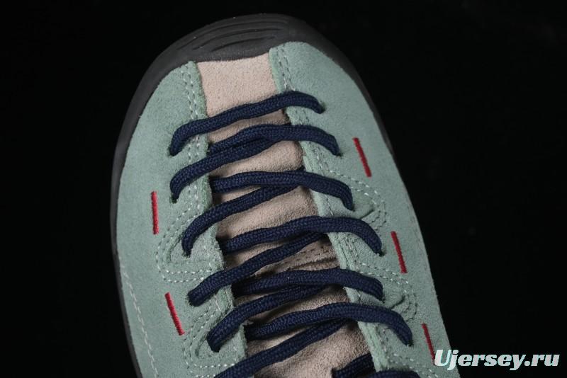 KEEN Jasper Lightweight Outdoor Adventure Shoes – Mint Green & Navy