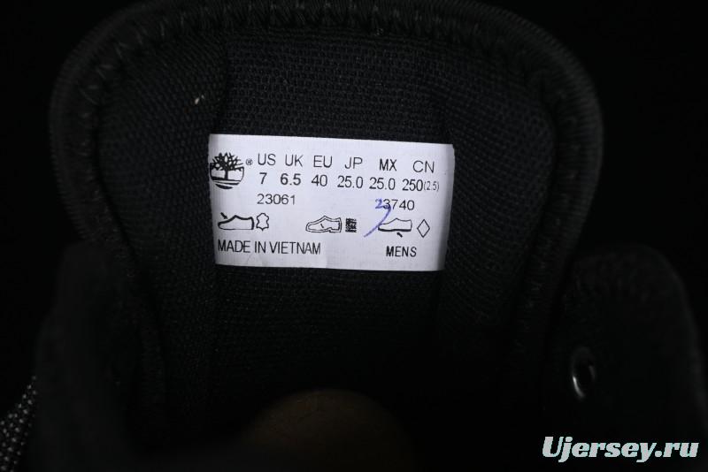 Timberland Solar Wave Low Hiking Sneakers - Black/Off-White