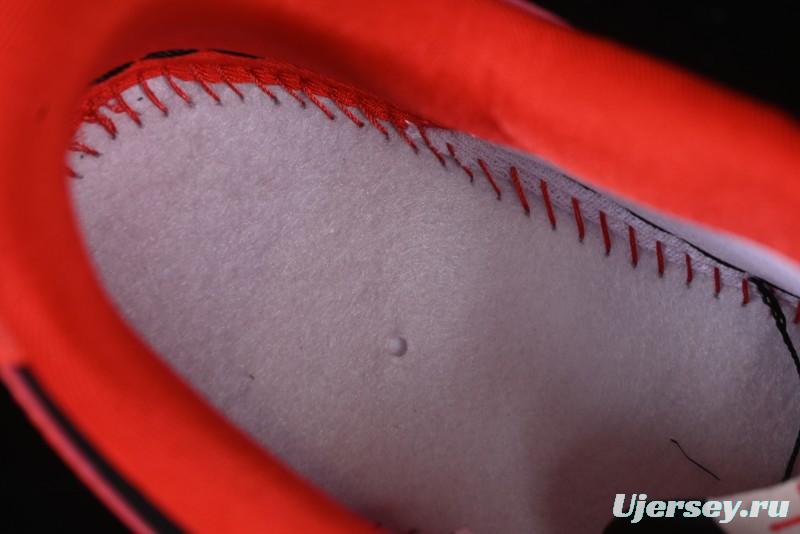 Nike Air Force 1'07 Low Stussy Collaboration Passion Orange Low-Top Casual Sneakers - DF0188-044