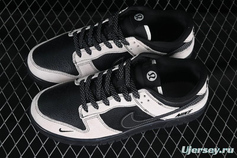 Nike SB Dunk Low Collaboration Skate Shoes in Black/Grey - SC9207-407