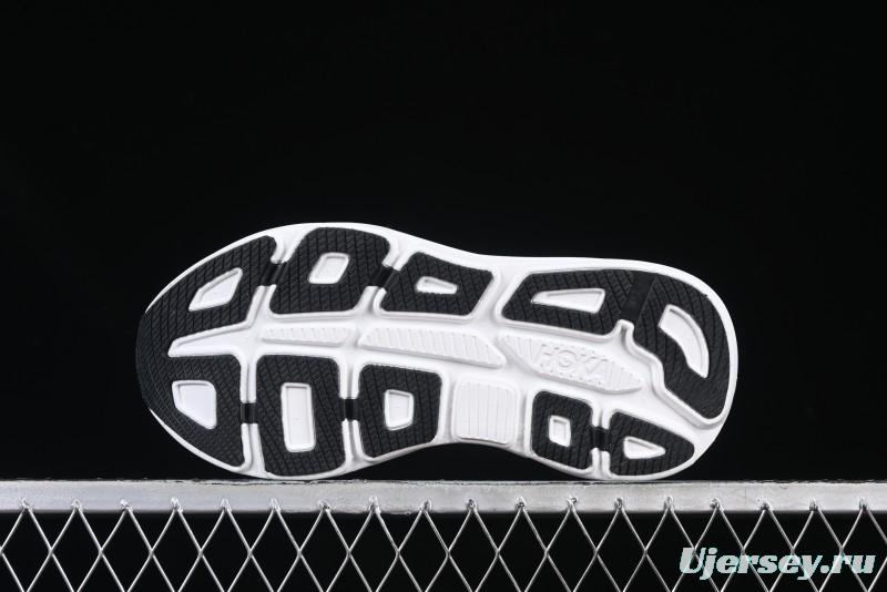 HOKA ONE ONE Bondi 9 Knit Lightweight Casual Running Shoes - 1162012 BWHT