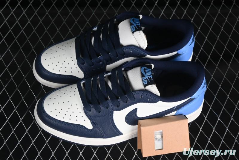 Nike Air Jordan 1 Low OG "Obsidian" Basketball Shoes - CZ0790-400