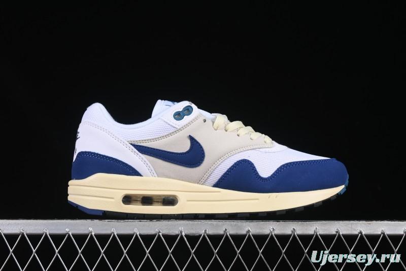 Nike Air Max 1 Retro Running Shoes with Half-Sole Air Cushion - FQ8048-133