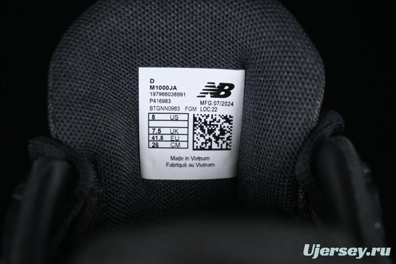 New Balance 1000 Series Retro Dad Style Low-Top Casual Running Shoes - M1000JA