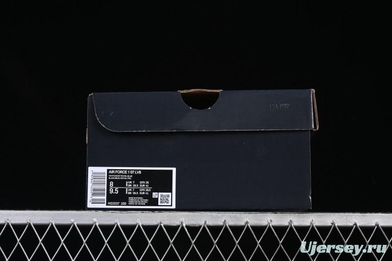 Nike Air Force 1 Low White & Blue – Iconic Leather Sneakers