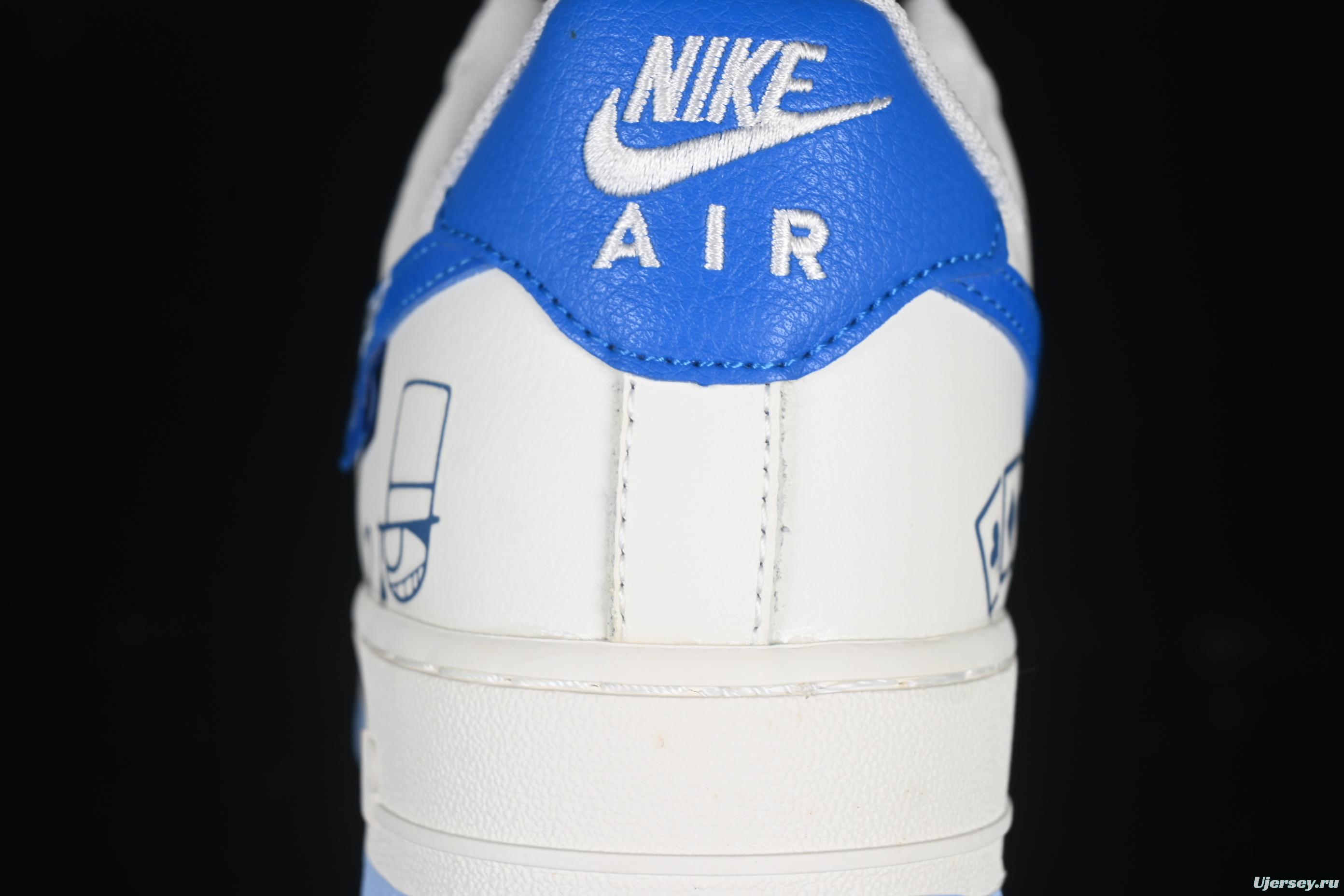 Nike Air Force 1'07 Low Kaito Kuroba Sneakers Inspired by Detective Conan Manga Series - DB3301-121