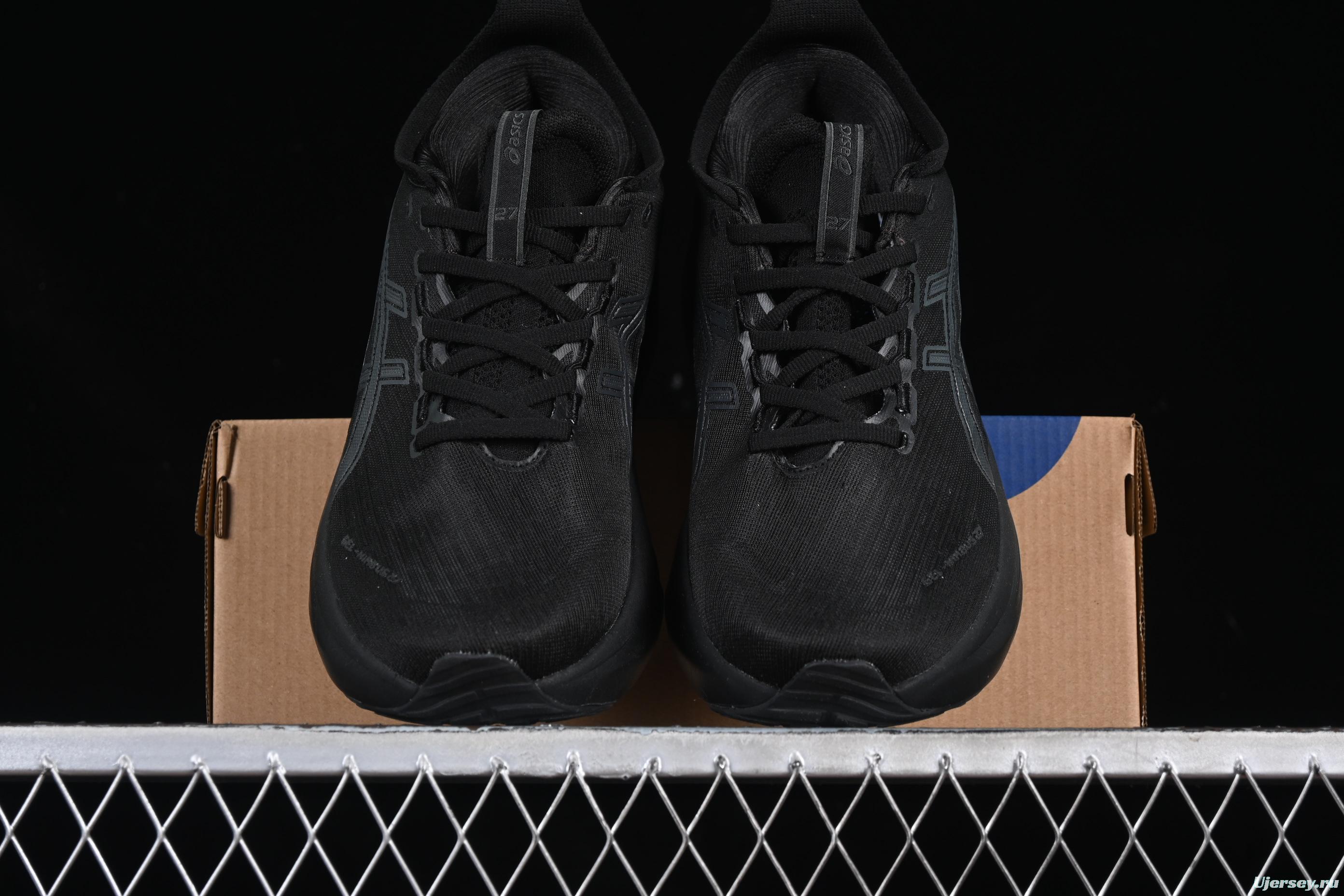 Asics Gel-Nimbus 27 Retro Breathable Casual Shoes Cushioned Men's Durable Running Shoes - 1011B958-001