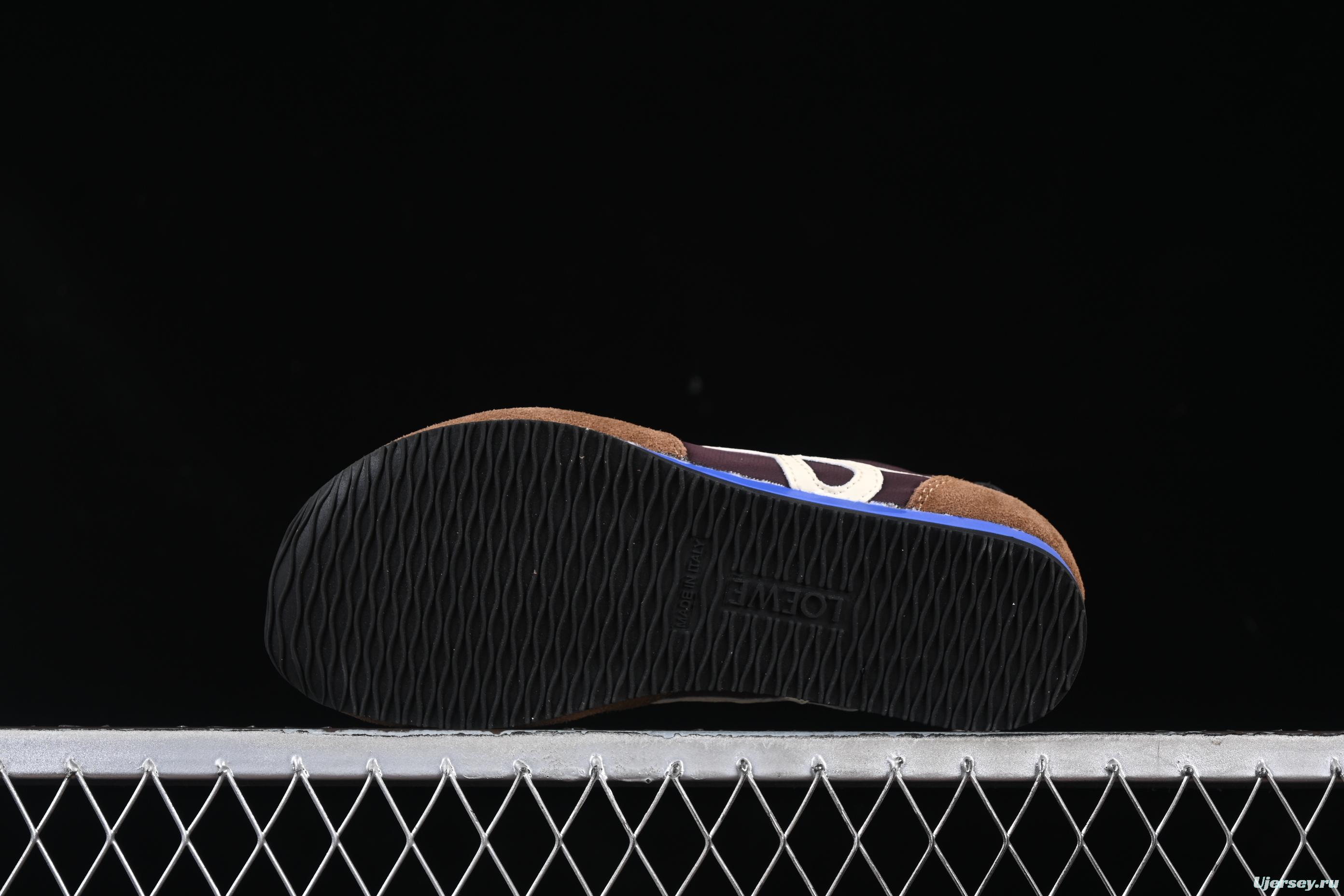 Loewe Ballet Runner 2.0 Sneakers Retro Style Casual Training Shoes - BROWN