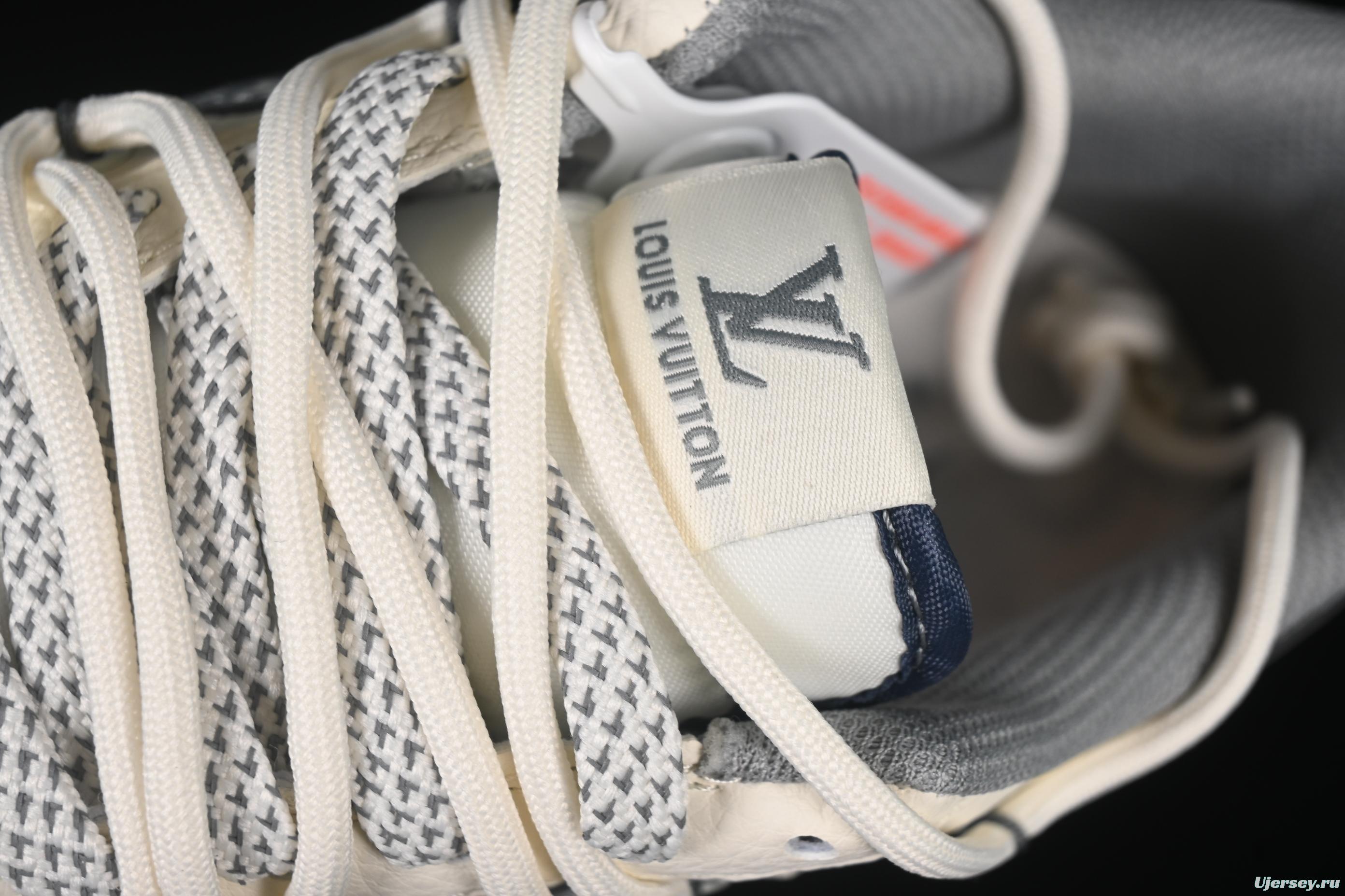 Nike Air Force 1'07 Low LV Collaboration Grey Pattern Drawstring Casual Sneakers - DM6868-065