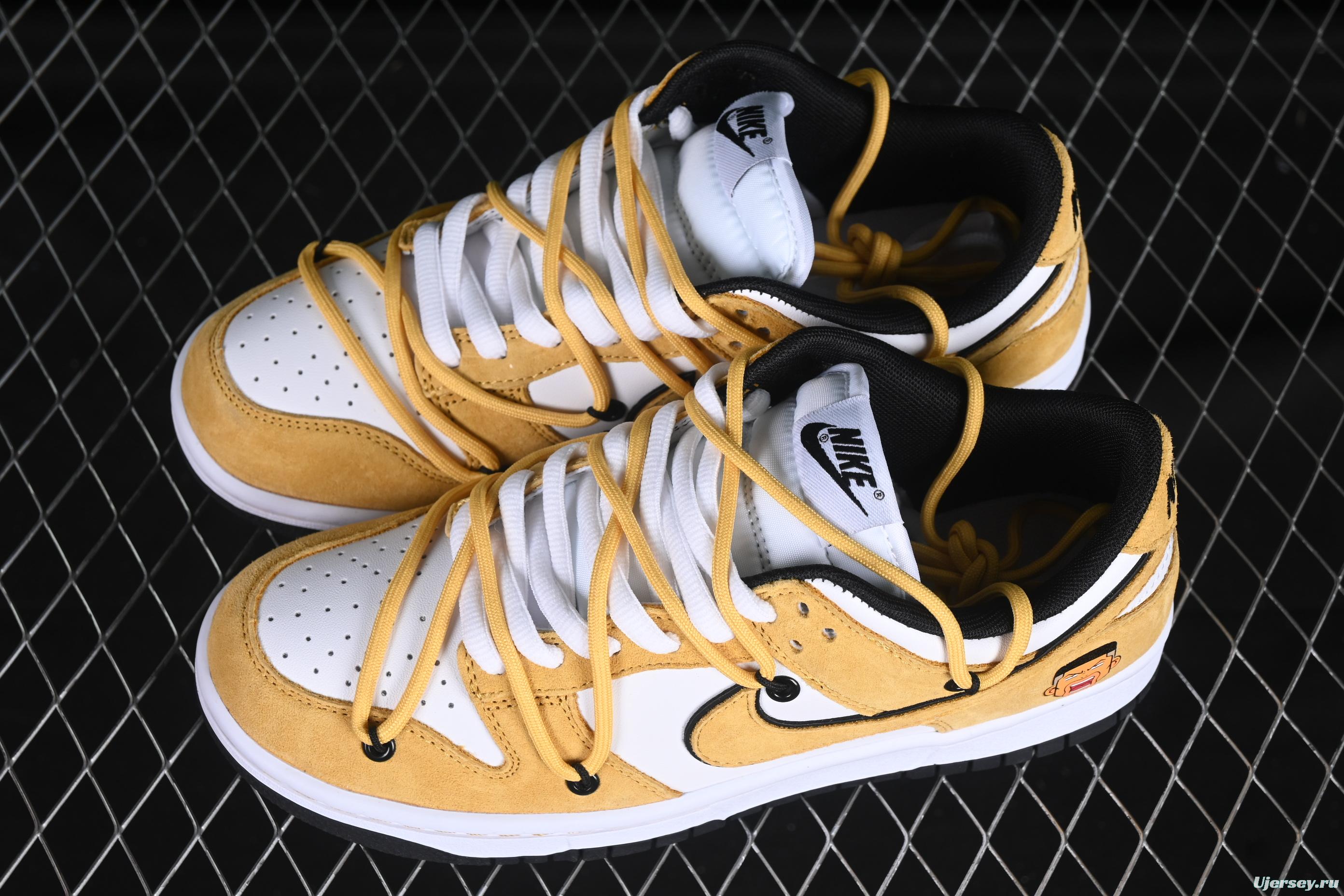 Nike SB Dunk Low Hot Blooded Lace-Up Low-Top Casual Skate Shoes - CT0856-105