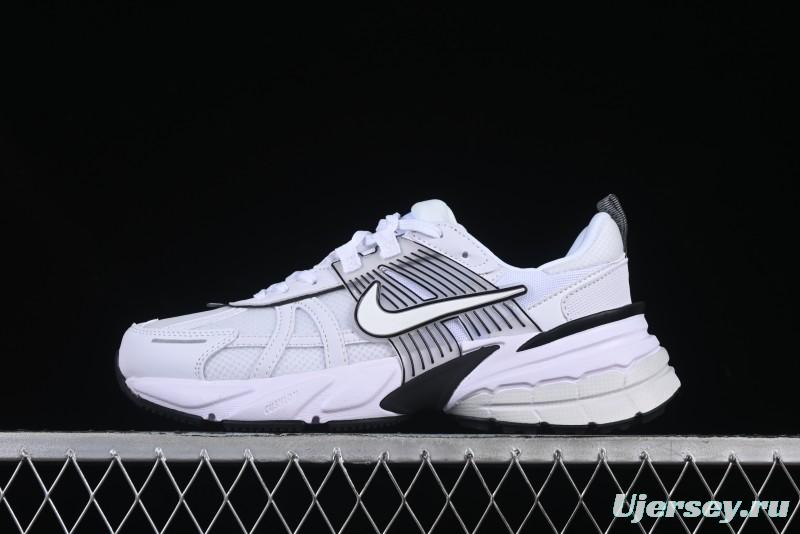 Nike Runtekk V2K Retro Low-Top Running Shoes with Cushlon Midsole and Anti-Slip Design - HF5342-100