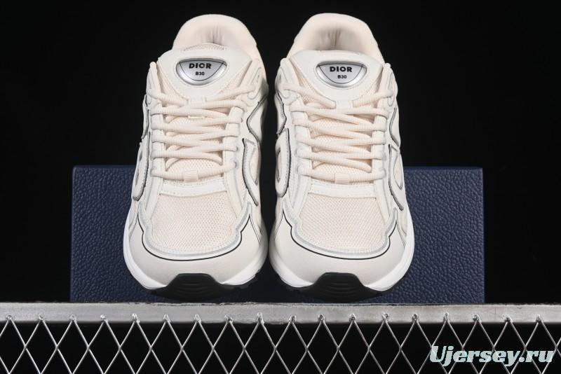 Dior B30 Sneakers with CD Logo Detail - AJE5