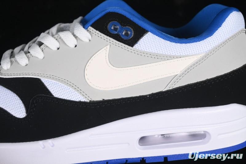 Nike Air Max 1 Retro Running Shoes with Half-Sole Air Cushion - 875855-001