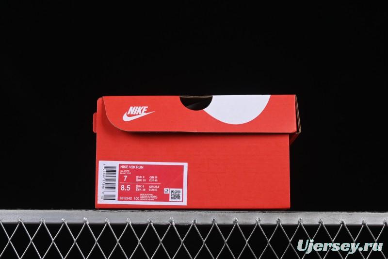 Nike Runtekk V2K Retro Low-Top Running Shoes with Cushlon Midsole and Anti-Slip Design - HF5342-100