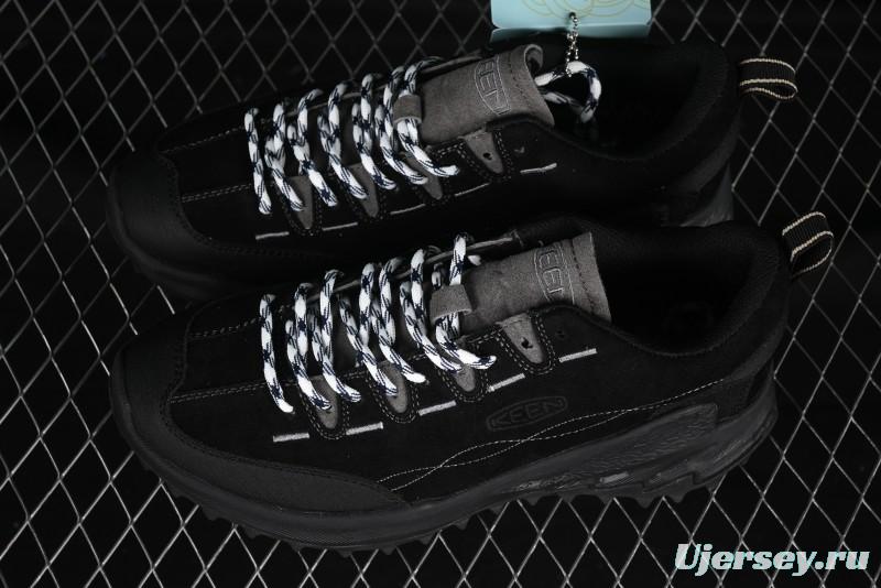 Keen Jasper Rocks SP Urban Series Retro Low-Top Lace-Up Outdoor Camping Hiking Mountaineering Training Shoes - 1025169Black