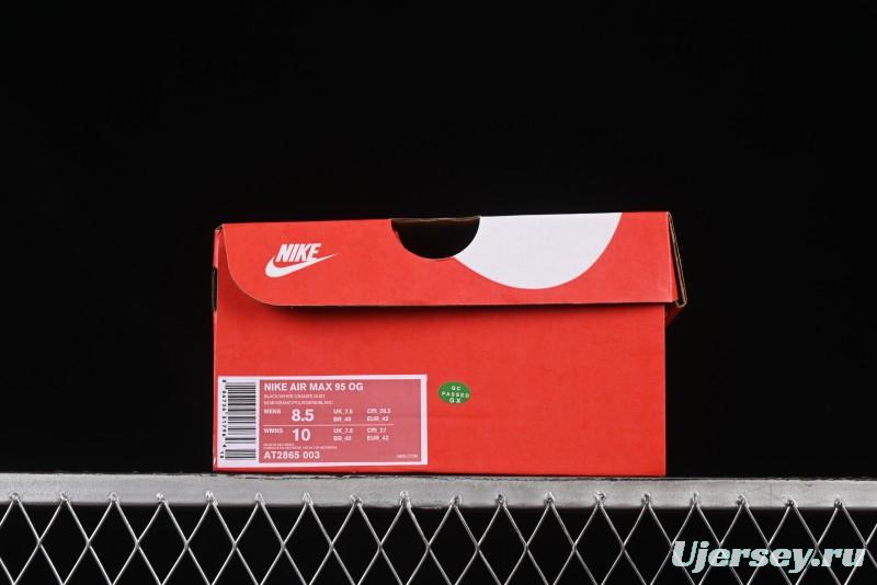 Nike Air Max 95 Retro Running Shoes with Air Cushion Technology - AT2865-003