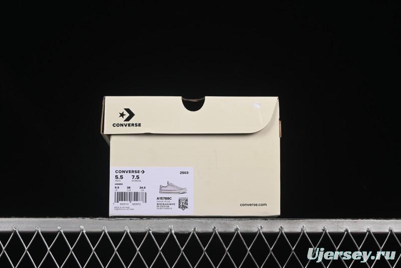 Converse Noritake x Chuck Taylor All Star 1970s Low Top Canvas Sneakers with Hand-Drawn Elements - A15788C